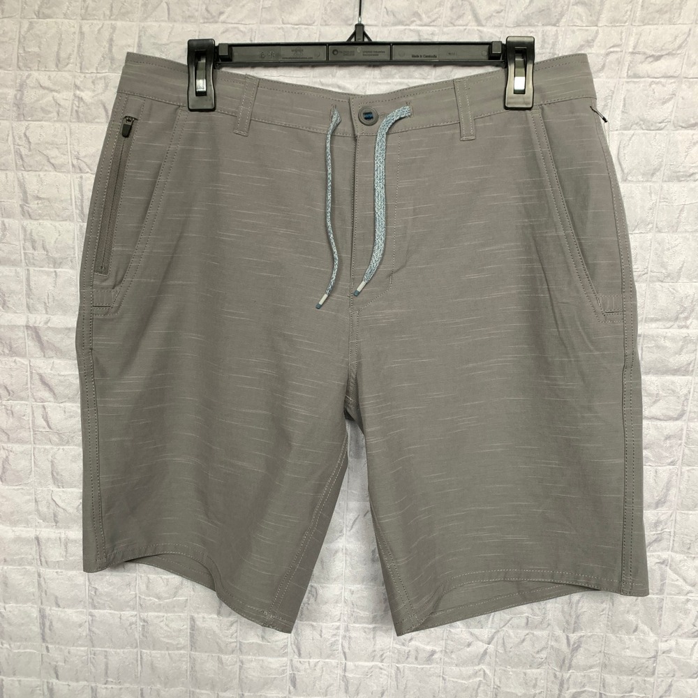 Amble sz 32 Cruiser Collection Walk Shorts Grey Heather Men's NWT